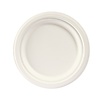 Duni Round Bagassa Desert Plate Ø170 mm, White, Biodegradable (Pack of 500) Duni Round Bagassa Desert Plate Ø170 mm, White, Biodegradable (Pack of 500)