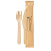 Duni Knife, Fork 16/16,5 cm Natural (Pack of 250)