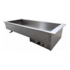 Edenox Water Built-in Electric Bain Marie, 1-Chamber, 4 x GN 1/1, 3 kW