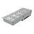 Edenox Water Built-in Electric Bain Marie, 2-Chamber, GN 1/1, 1,6 kW
