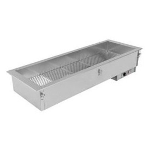 Edenox Air Built-in Electric Bain Marie, 1-Chamber, 5 x GN 1/1, 3 kW Edenox Air Built-in Electric Bain Marie, 1-Chamber, 5 x GN 1/1, 3 kW
