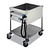 Edenox Water Mobile Electric Bain Marie, 1-Chamber, 2 x GN 1/1, 1,4 kW