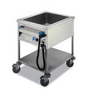 Edenox Water Mobile Electric Bain Marie, 1-Chamber, 4 x GN 1/1, 2,8 kW Edenox Water Mobile Electric Bain Marie, 1-Chamber, 4 x GN 1/1, 2,8 kW