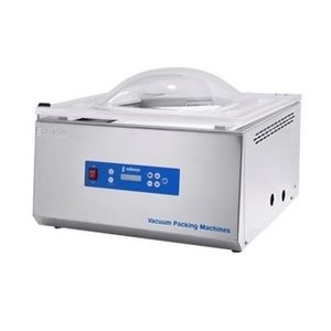 Edenox Pakowarka komorowa, listwy 2x 450 mm, 20 m³/h, 750 W, cyfrowy panel sterowania z systemem VAC Stop