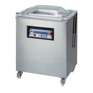 Edenox Stacjonarna pakowarka komorowa, listwy 2x 460 mm, 100 m³/h, 2,2 kW, 230/400 V z pilotem sterowana czasowo, jezdna