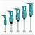 Edenox Immersion Blender with Mixing Arm 270 mm, 15000 rpm, 0,25 kW