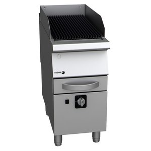 Fagor Gas Cast Iron Charbroiler 340 x 690 mm, 11 kW on Cabinet Base Fagor Gas Cast Iron Charbroiler 340 x 690 mm, 11 kW on Cabinet Base