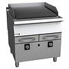 Fagor Gazowy grill lawowy 680 x 690 mm, 2 strefy grzewcze, 22 kW na podstawie z szafką Fagor Gazowy grill lawowy 680 x 690 mm, 2 strefy grzewcze, 22 kW na podstawie z szafką