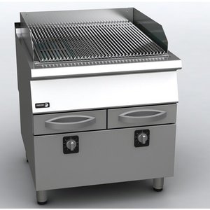 Fagor Elektryczny grill lawowy 680 x 690 mm, 15 kW, 400V na podstawie z szafką Fagor Elektryczny grill lawowy 680 x 690 mm, 15 kW, 400V na podstawie z szafką