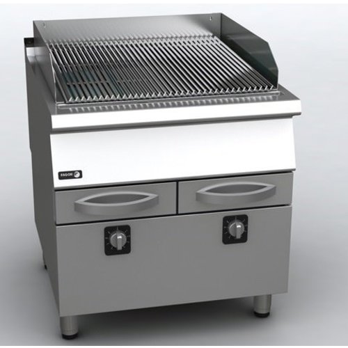 Fagor Electric Charbroiler 680 x 690 mm, 15 kW, 400V on Cabinet Base Fagor Electric Charbroiler 680 x 690 mm, 15 kW, 400V on Cabinet Base