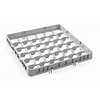 AmerBox Gray Dishwasher Glass Rack Extender 16 compartments / 500 x 500 x 40 mm