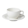 Porland White Saucer ø 160 mm, Dove