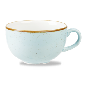 Churchill Stackable Blue Cappuccino Cup 227 ml, Stonecast Churchill Stackable Blue Cappuccino Cup 227 ml, Stonecast