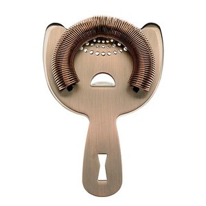 BarUp Bartender strainer with 4 teeth, antique copper BarUp Bartender strainer with 4 teeth, antique copper