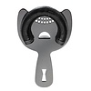 BarUp Bartender strainer with 4 teeth, glossy black