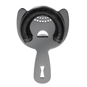 BarUp Bartender strainer with 4 teeth, glossy black BarUp Bartender strainer with 4 teeth, glossy black