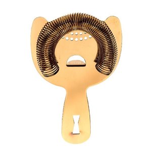 BarUp Bartender strainer with 4 teeth golden BarUp Bartender strainer with 4 teeth golden