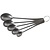BarUp Measuring Spoon Set 2,5; 5;7,5; 10 and 15 ml