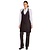 Chef Works Fartuch czarny Tuxedo Bib
