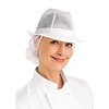 XXLselect Polyester-Nylon Trilby Hat with Net Snood, Size M, White
