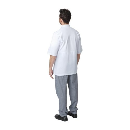 Chef Works Bluza unisex biała z krótkim rękawem Chefs Works Montreal Cool Vent XS Chef Works Bluza unisex biała z krótkim rękawem Chefs Works Montreal Cool Vent XS
