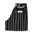 Chef Works Designer Baggy Pant Black and White Striped S