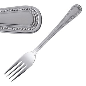 Olympia Bead Dessert Fork 18/0 (Pack of 12) Olympia Bead Dessert Fork 18/0 (Pack of 12)