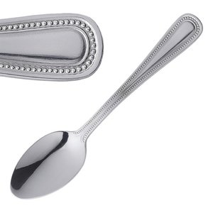 Olympia Bead Coffee Spoon 18/0 (Pack of 12)
