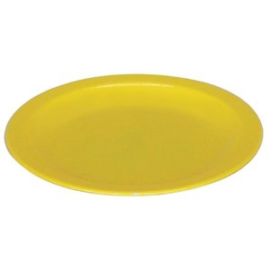 Kristallon Polycarbonate Plates Yellow 230mm (Pack of 12)