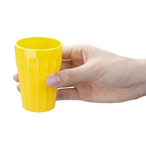 Kristallon Yellow Polycarbonate Tumbler 142 ml (Pack of 12) Kristallon Yellow Polycarbonate Tumbler 142 ml (Pack of 12)