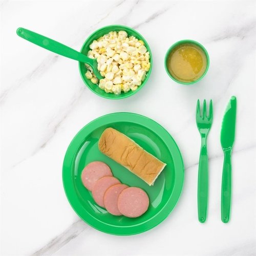 Kristallon Polycarbonate Bowls Green 102mm (Pack of 12) Kristallon Polycarbonate Bowls Green 102mm (Pack of 12)