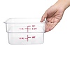 Vogue Polycarbonate Food Container, 1,5 L with Measuring Cup