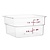 Vogue Polycarbonate Food Container, 1,5 L with Measuring Cup