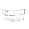 Vogue Polycarbonate Food Container, 1,5 L with Measuring Cup