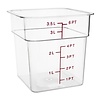 Vogue Polycarbonate Food Container, 3,5 L with Measuring Cup