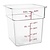 Vogue Polycarbonate Food Container, 3,5 L with Measuring Cup