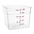 Vogue Polycarbonate Food Container, 5,5 L with Measuring Cup