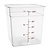 Vogue Polycarbonate Food Container, 7 L with Measuring Cup