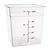 Vogue Polycarbonate Food Container, 7 L with Measuring Cup