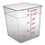Vogue Polycarbonate Food Container, 7 L with Measuring Cup
