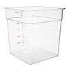 Vogue Polycarbonate Food Container, 7 L with Measuring Cup
