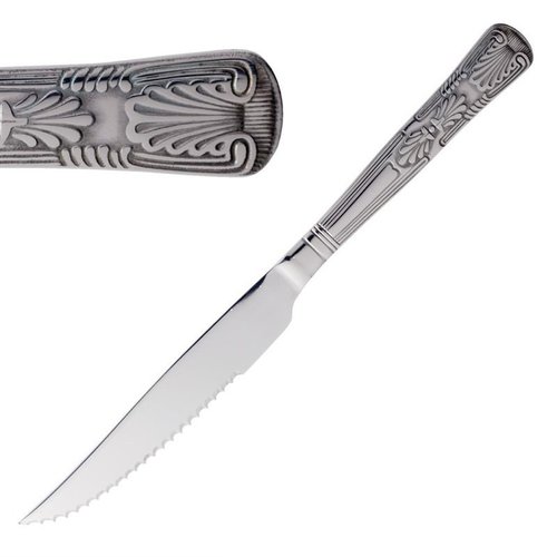 Olympia Kings Steak Knife 18/0 (Pack of 12) Olympia Kings Steak Knife 18/0 (Pack of 12)