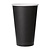 Fiesta Black Single Wall Takeaway Coffee Cups 455 ml (Pack of 1000)