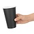 Fiesta Black Single Wall Takeaway Coffee Cups 455 ml (Pack of 1000)