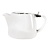 Forlife Stump Teapot White 510ml