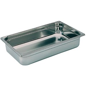 Matfer Bourgeat Stainless Steel Gastronorm Pan 1/1 65 mm Matfer Bourgeat Stainless Steel Gastronorm Pan 1/1 65 mm