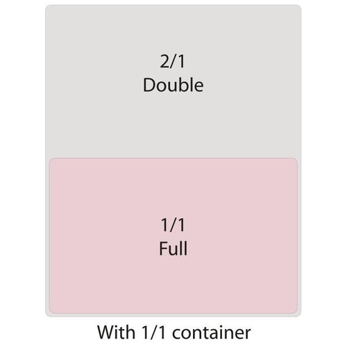 Matfer Bourgeat Pojemnik GN 1/1 100 mm ze stali nierdzewnej, perforowany Matfer Bourgeat Pojemnik GN 1/1 100 mm ze stali nierdzewnej, perforowany