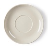 Olympia Cappuccino Saucer, Ivory (Pack of 12)
