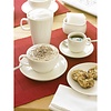 Olympia Cappuccino Saucer, Ivory (Pack of 12)