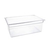 Vogue Polycarbonate Gastronorm Container 1/1 200 mm, Transparent Vogue Polycarbonate Gastronorm Container 1/1 200 mm, Transparent